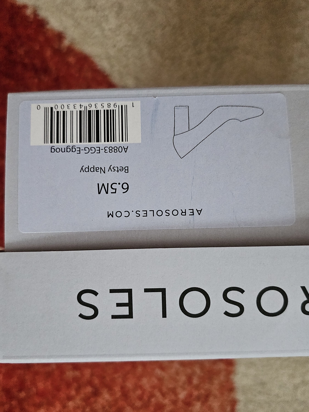 NWT CURRENT SEASON $120 Aerosoles Betsy Leather Pumps In Eggnog 6.5M